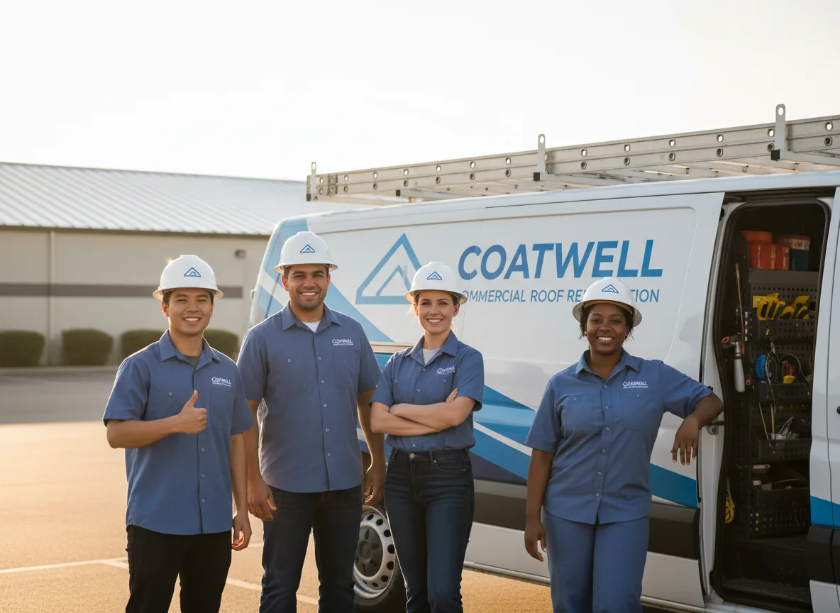 Commercial roof coating company in Pelham, TN